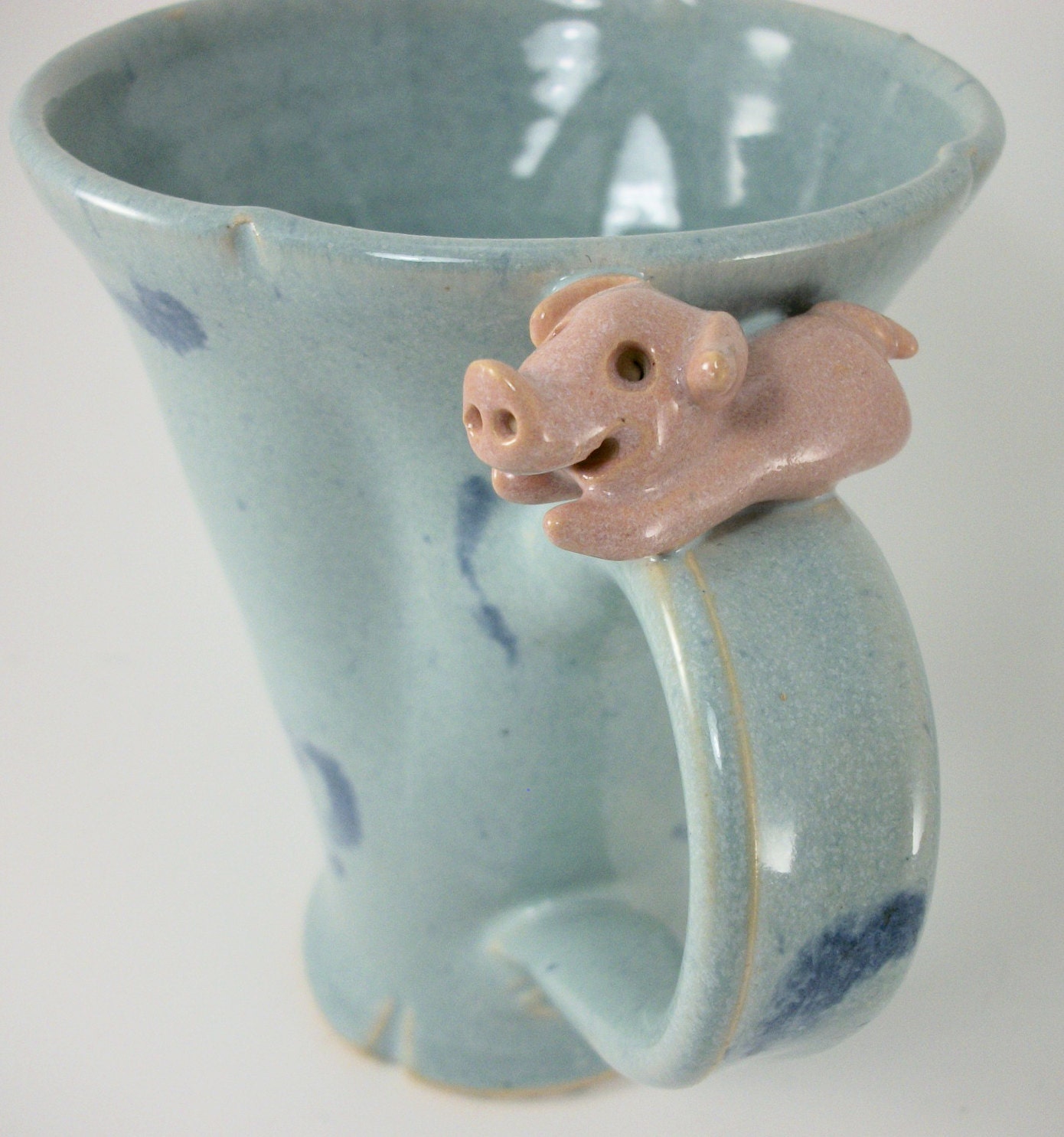 mug with  pig
