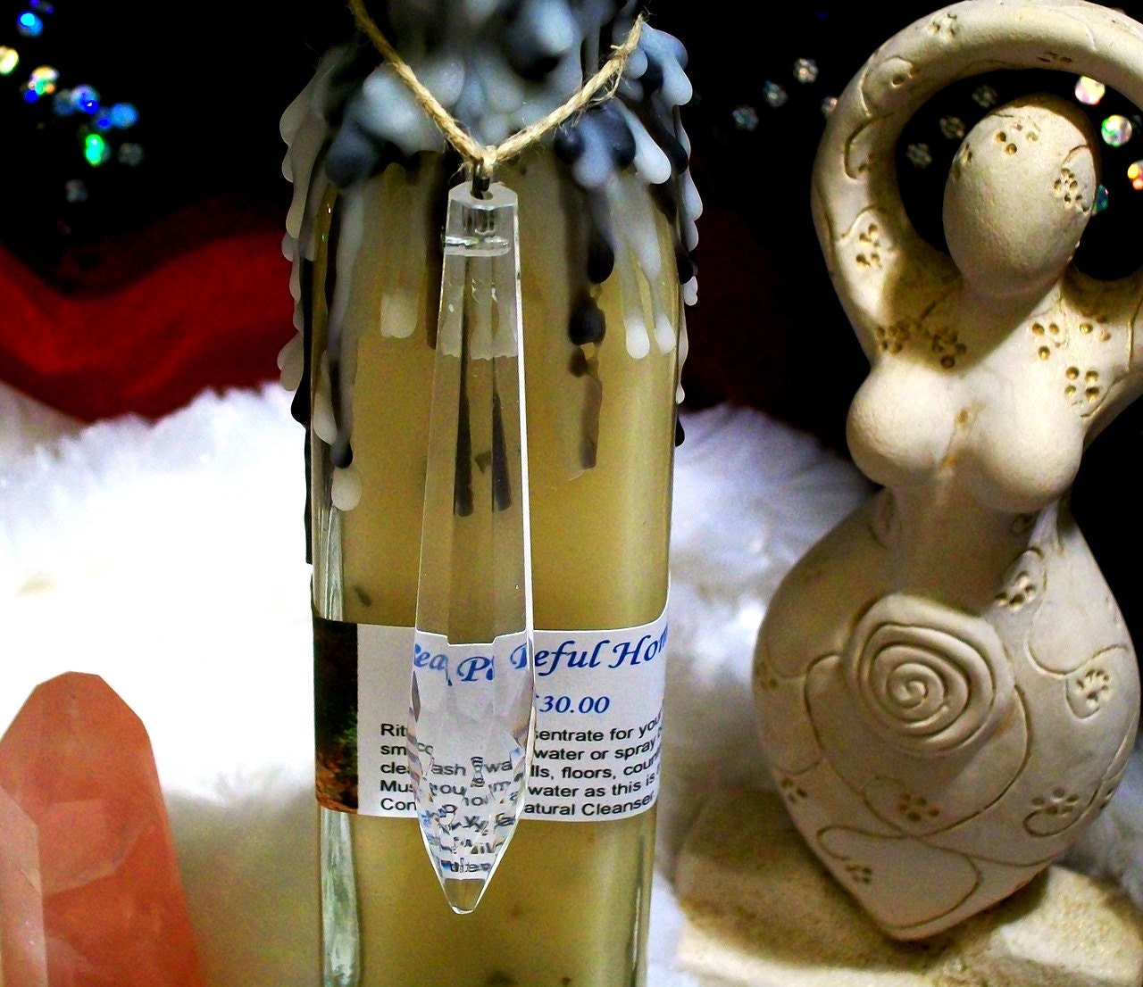Peaceful Home Natural Cleaning Wash For Banishing, and Clearing Negative Energy