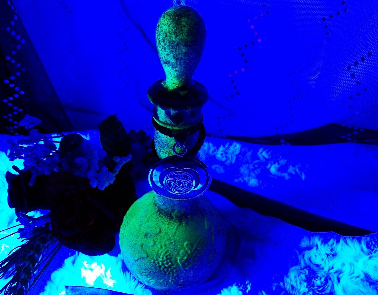 Araida Goddess of Earth Essential Oil In Glow in the Dark Bottle
