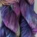 Hand dyed yarn, Rayon Tape Ribbon - Vineyard