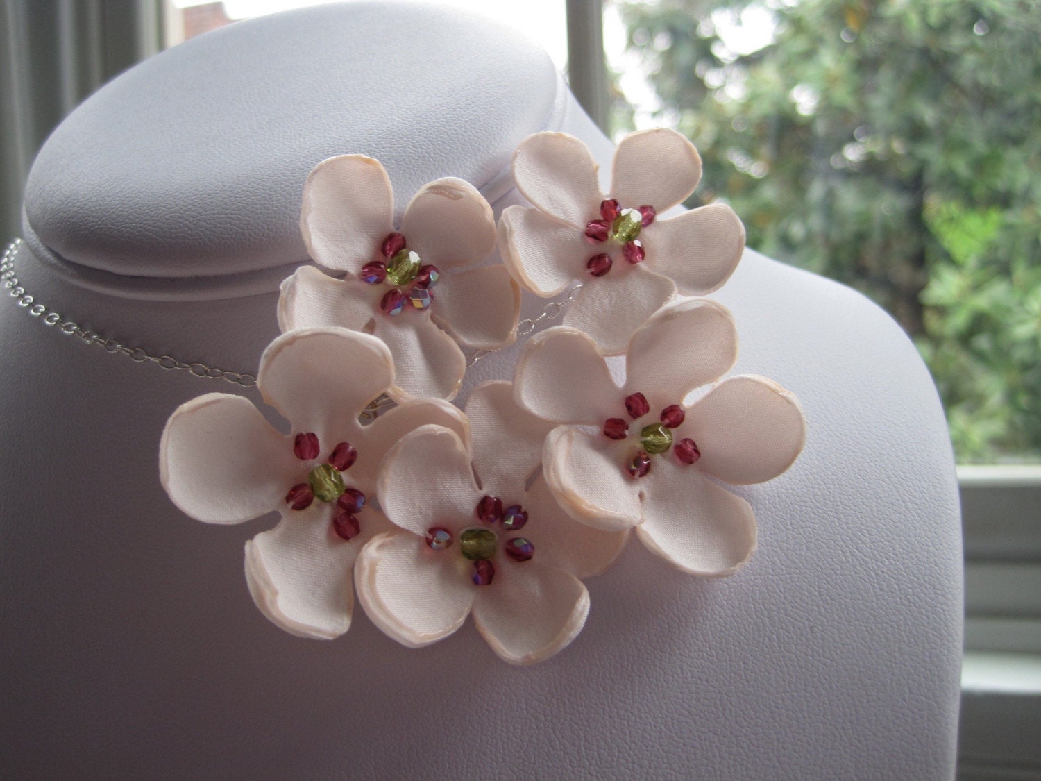 SAKURA - cherry blossom necklace