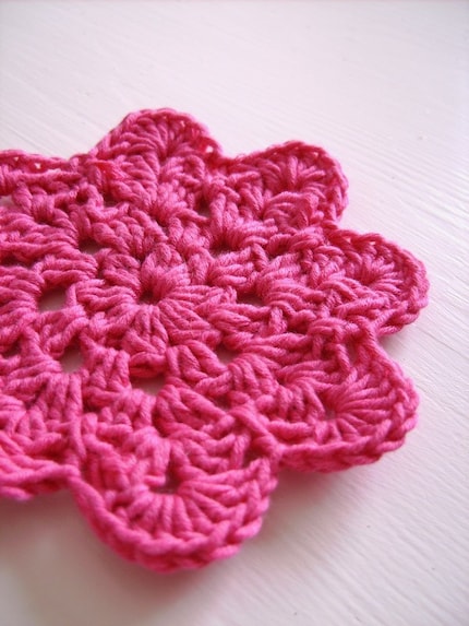 Caprice Creations: Round Crochet Coasters Pattern