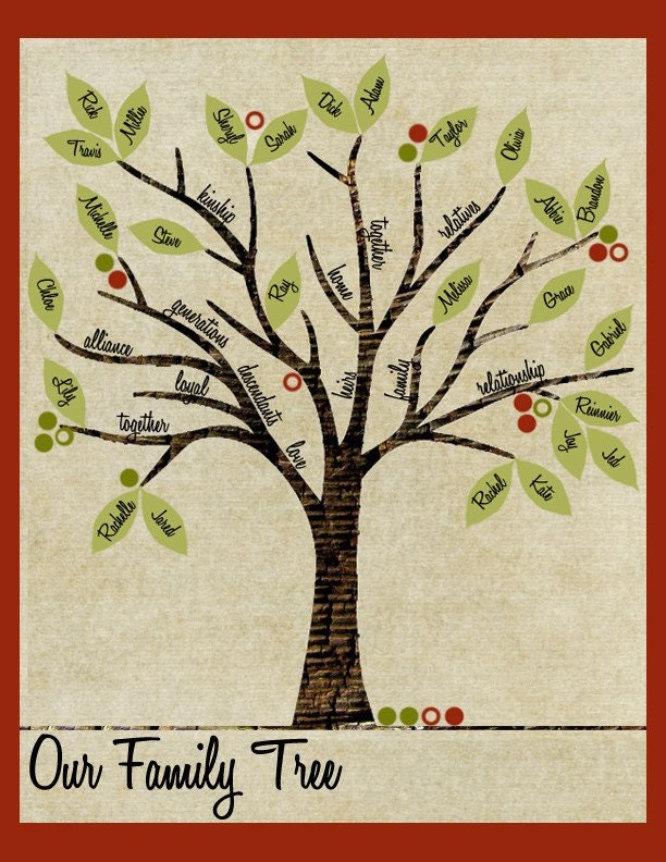 Family Tree (Print or PDF)