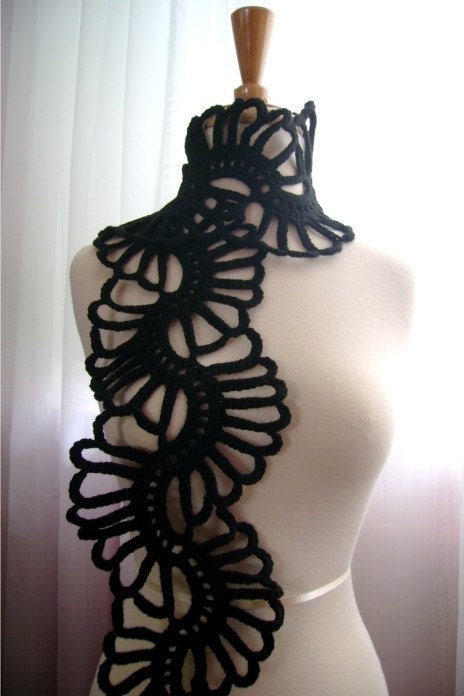 Free Irish Crochet Lace Collar Pattern - Megan Mills&apos; Home page