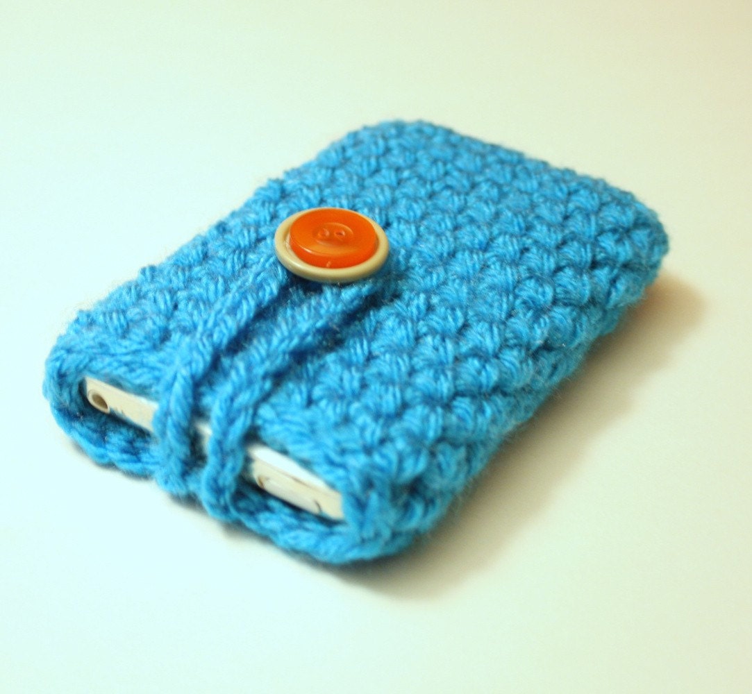 Crochet iPhone or iPod Cozy Slip Cover