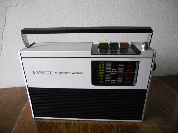 Zenith Royal F51 FM/AM/Weather Solid State Transistor Radio NIB