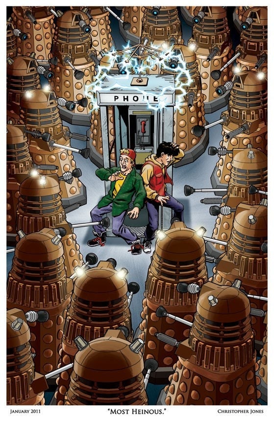 And while we're on a theme of artists flogging Doctor Who prints on Etsy: