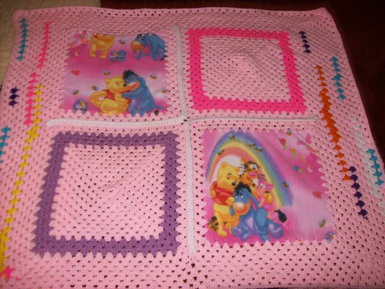 WINNIE THE POOH CROCHET PATTERN AFGHAN GRAPH E-MAILED.PDF - Crafts